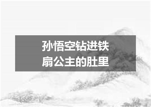 孙悟空钻进铁扇公主的肚里