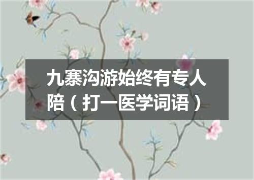 九寨沟游始终有专人陪（打一医学词语）