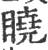 䁱(印刷字体·宋·广韵)