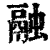 融(印刷字体·清·康熙字典)